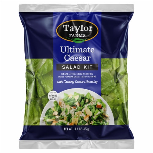 Taylor Farms® Ultimate Caesar Salad Kit Bag Perspective: front