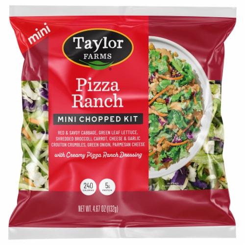 Taylor Farms® Pizza Ranch Mini Chopped Salad Kit, 4.5 oz - Fry’s Food ...
