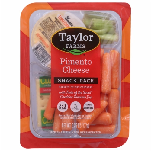 Taylor Farms® Pimento Cheese Snack Pack Perspective: front