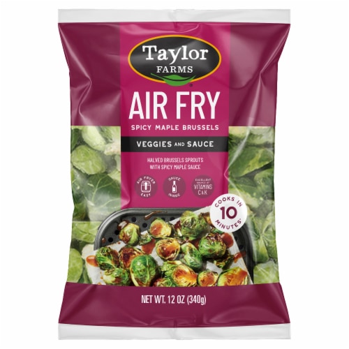 Taylor Farms® Air Fry Spicy Maple Brussels Sprouts Vegetable Kit Perspective: front