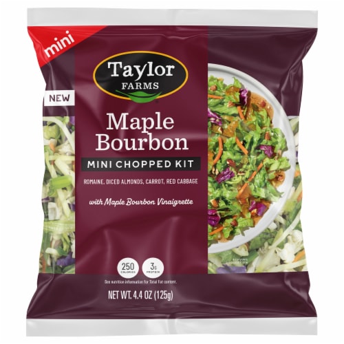 Taylor Farms Maple Bourbon Bacon Mini Chopped Salad Kit Perspective: front