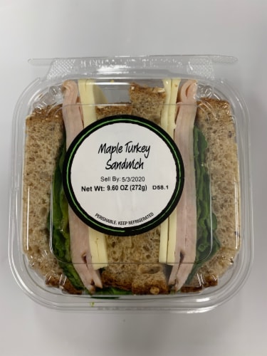 16 oz On the Go Sandwich Box, White, 1 - Kroger