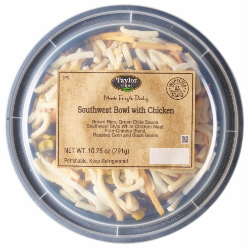 Taylor Farms Southwest Bowl with Chicken Perspective: front