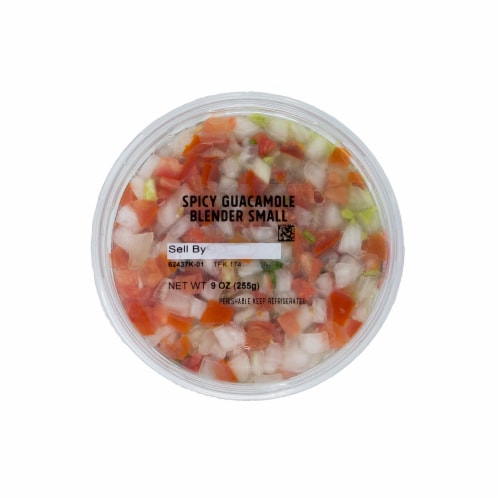Spicy Guacamole Blender Perspective: front