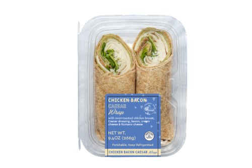 Taylor Farms Chicken Bacon Caesar Wrap Perspective: front