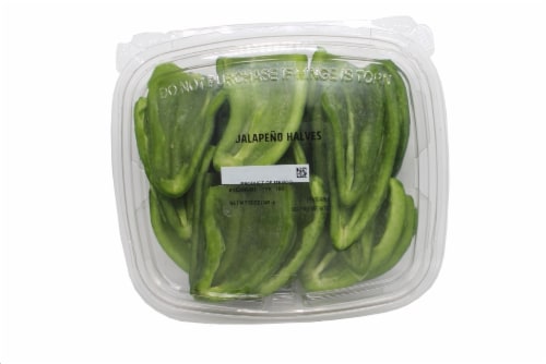 Halved Jalapenos Perspective: front