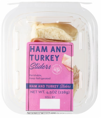 Taylor Farms Ham and Turkey Sliders Perspective: front