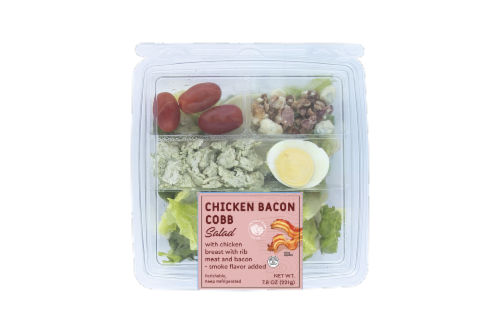 Chicken Bacon Cobb Salad Perspective: front