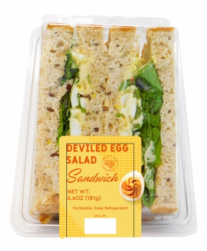 16 oz On the Go Sandwich Box, White, 1 - Kroger