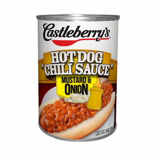 Catleberry's® Mustard & Onion Hot Dog Chili Sauce Perspective: front