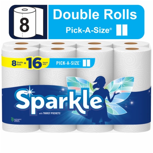 Sparkle® Pick-A-Size® Paper Towels Perspective: front