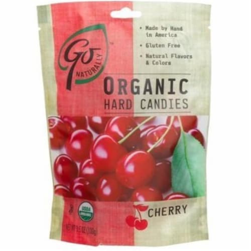 GO ORGANIC CANDY CHERRY ORG-3.5 OZ -Pack of 6, 6 - Foods Co.