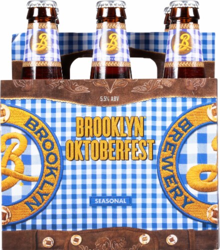 Brooklyn Seasonal Beer Perspective: front