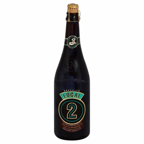 Brooklyn Local 2 Beer Perspective: front