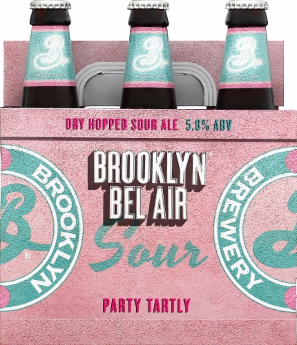 Brooklyn Brewery Brooklyn Bel Air Party Tartly Dry Hopped Sour Ale Perspective: front