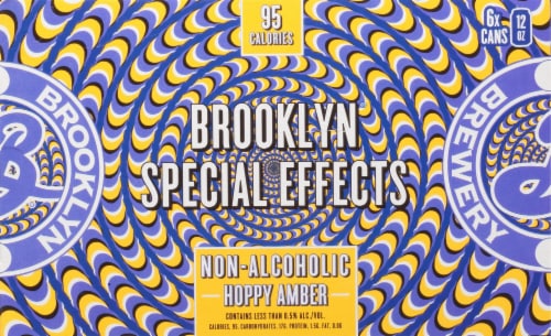 Brooklyn Brewery® Special Effects Non-Alcoholic Hoppy Brew Beer Perspective: front