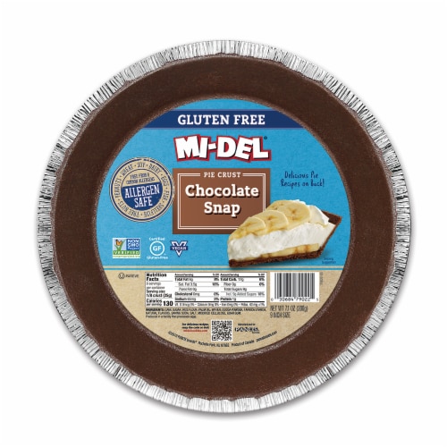 Mi-Del® Gluten Free 9-Inch Chocolate Pie Crust Perspective: front