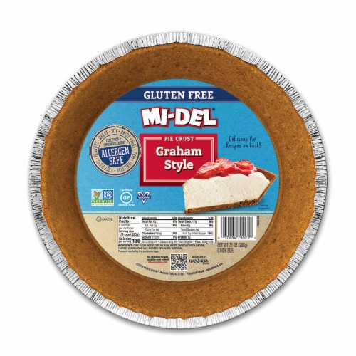 Mi-Del® Gluten Free Graham Cracker Crust Perspective: front