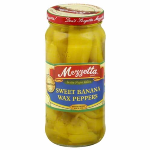 MEZZETTA PEPPER SWT BANANA WAX-16 OZ -Pack of 6, 6 - Kroger