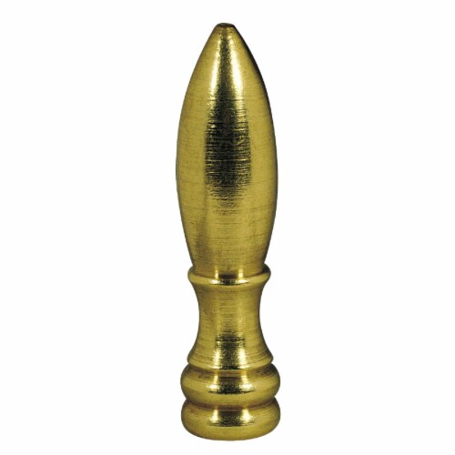 Westinghouse 2 In. 70135 Solid Brass Lamp Finial Perspective: front
