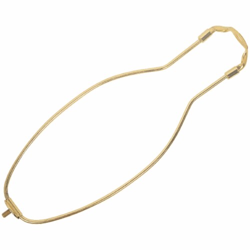 Westinghouse 2-Piece Polished Brass Detachable Lamp Harp Perspective: front