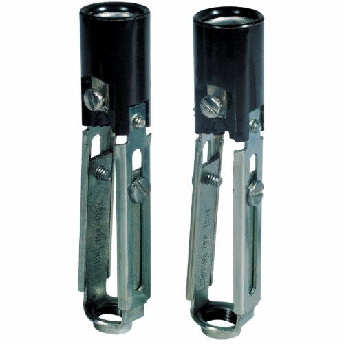 Westinghouse Keyless Candelabra Base Lamp Socket Black 2 pk