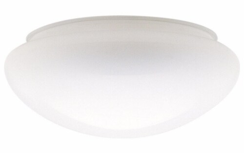 Westinghouse Mushroom White Glass Lamp Shade 1 pk - Total Qty: 6; Each Pack Qty: 1 Perspective: front