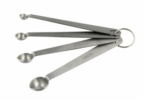 Fox Run Stainless Steel Silver Measuring Spoon - Total Qty: 36 Perspective: front