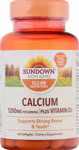 Sundown Naturals Calcium Plus Vitamin D3 Softgels Perspective: front