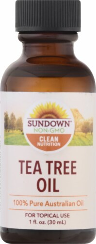 Sundown Naturals Tea Tree Oil Liquid Perspective: front