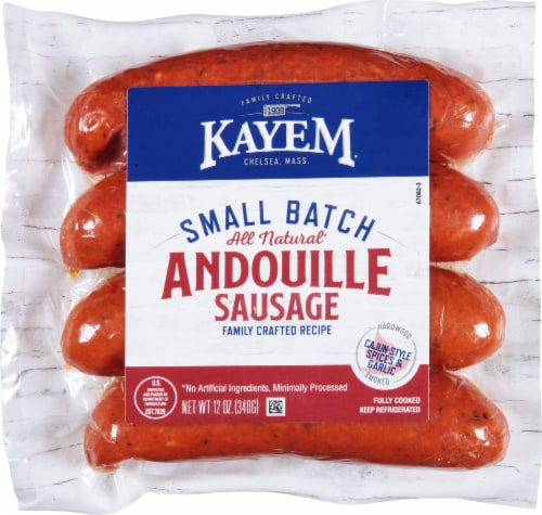 Kayem® Small Batch Andouille Sausage Perspective: front