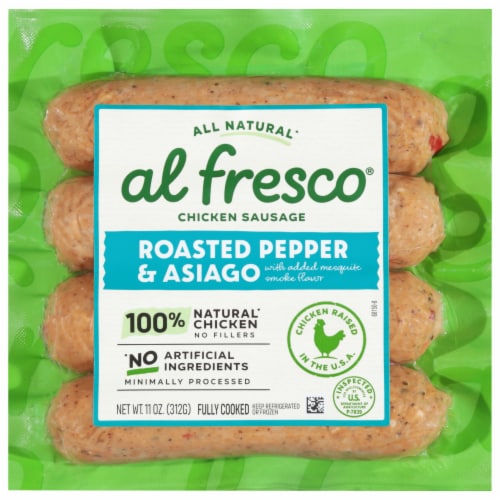 Al Fresco® Roasted Pepper & Asiago Chicken Sausages