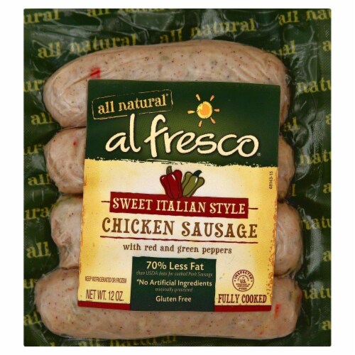 Al Fresco Sweet Italian Style Chicken Sausage 12 Oz Kroger