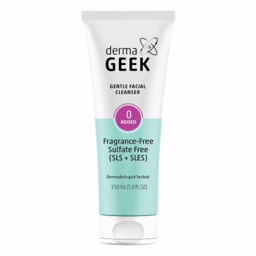 Derma Geek Gentle Facial Cleanser Perspective: front