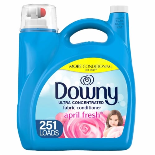 Downy Ultra 51 oz. April Fresh Liquid Fabric Softener (60-Loads)  003700035762 - The Home Depot