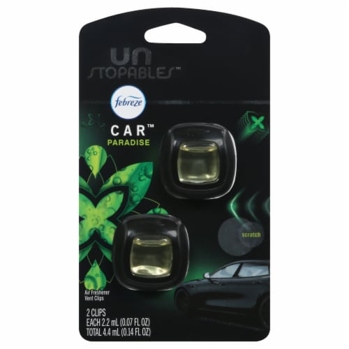 Febreze Car Air Freshener Clips Perspective: front