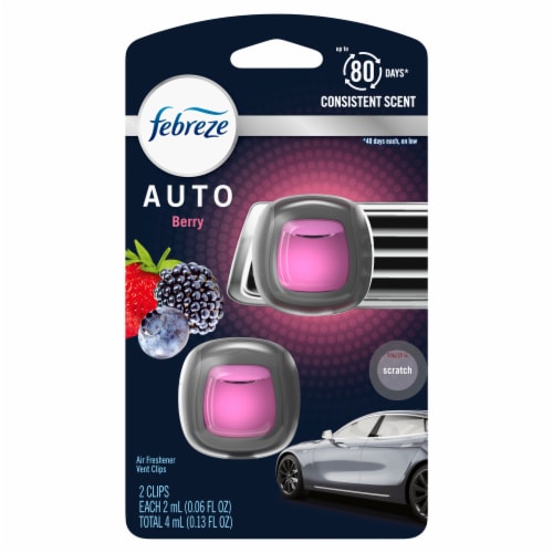 Febreze Berry Car Air Freshener Perspective: front