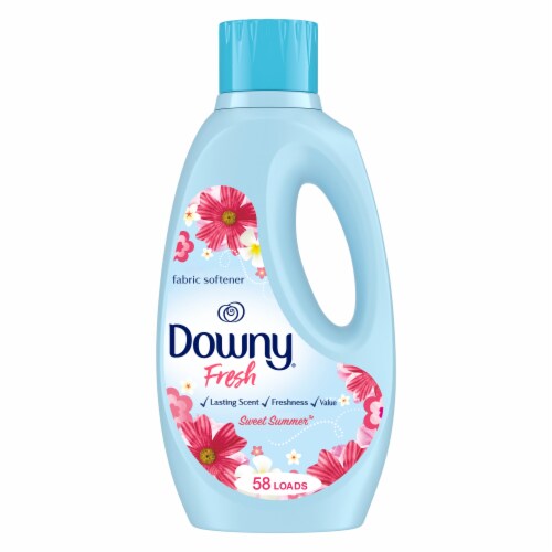 Downy Sweet Summer Liquid Fabric Sotfener Non Concentrated Perspective: front