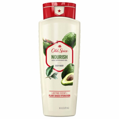 Old Spice® Nourish with Avocado Oil Body Wash Perspective: front