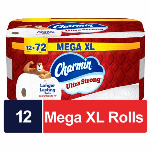 Charmin Ultra Soft Super Mega Roll Toilet Paper, 6 rolls - Fry's Food Stores