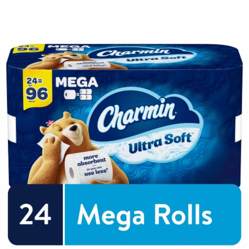 Charmin Ultra Strong Mega Roll Toilet Paper, 6 rolls - Kroger