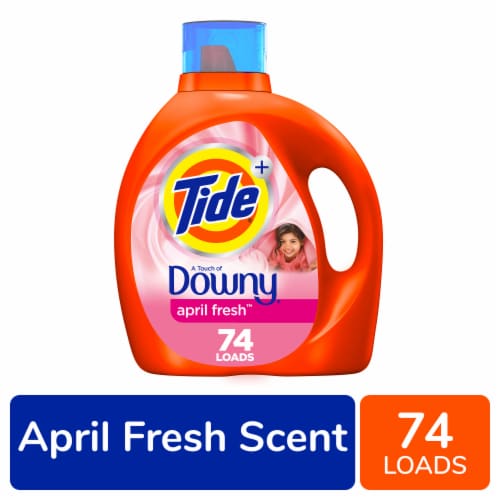 Tide Downy April Fresh, 24 Loads Liquid Laundry Detergent, 37 fl oz