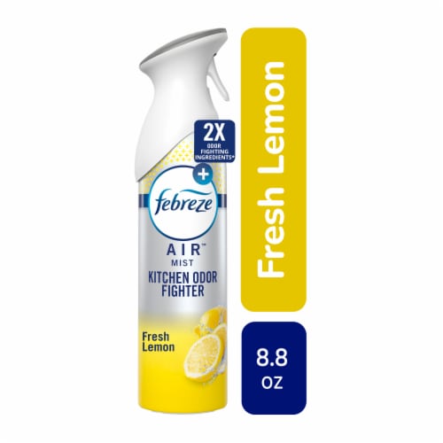 Febreze Kitchen Fresh Lemon Scent Odor-Fighting Air Freshener Aerosol Can