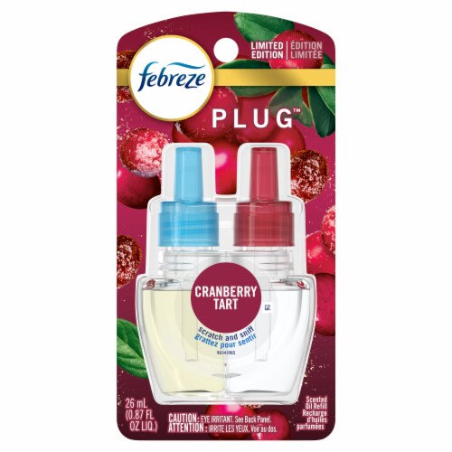 Febreze® PLUG™ Limited Edition Cranberry Tart Scented Oil Refill