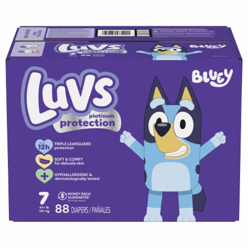 Luvs diapers deals size 7