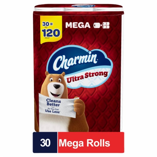 Charmin Ultra Strong Mega Roll Toilet Paper, 6 rolls - Kroger