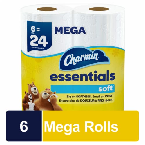 Charmin Ultra Strong Mega Roll Toilet Paper, 6 rolls - Kroger