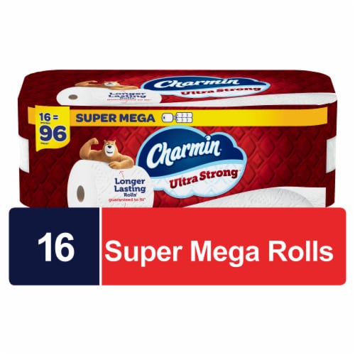 Charmin® Ultra Strong™ Toilet Paper Tissue Mega Rolls, 12 rolls