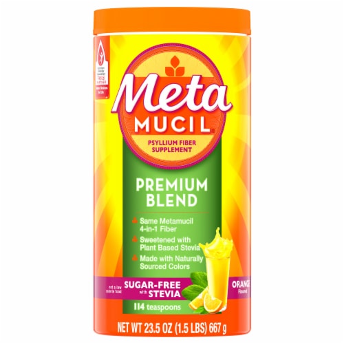 Metamucil Fiber Supplement Perspective: front