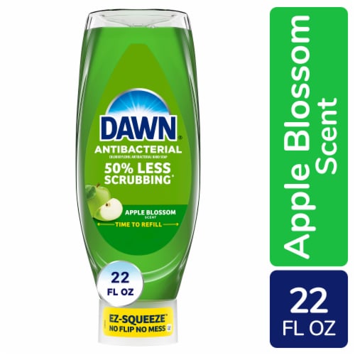 Dawn Ultra Apple Blossom Scent EZ-Squeeze Liquid Hand Soap Perspective: front